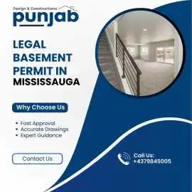 Legal Basement Permit in Mississauga | Trusted Per, Mississauga