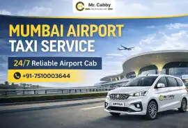 Book Mumbai Airport Transfer Service by Mr. Cabby, Mumbai