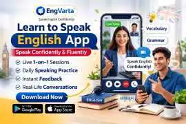 Learn to Speak English App – EngVarta , Lucknow