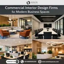 Commercial Interior Design Firms for Modern Spaces, New Delhi