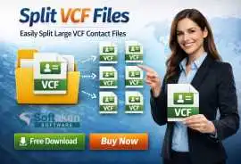 Problem Opening Big Contact File? Split VCF Easily, Abermain