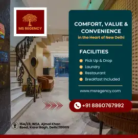 Hotel Near Ganga Ram Hospital
