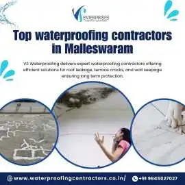 Top waterproofing contractors in Malleswaram, Bengaluru