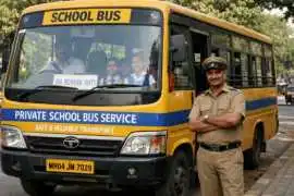 Book Private School Bus Services with Experienced , Noida