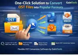 Convert OST Files into Popular Formats By GainTool, $ 39