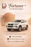 Hire Fortuner Car Rental Jaipur for Outstation Tri, Jaipur