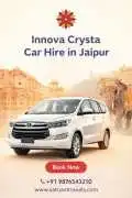 Book Toyota Innova Crysta Hire in Jaipur for Group, Jaipur