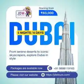 Exploring Dubai Through Well-Planned Travel Guide, Ahmedabad