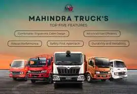 Mahindra Truck’s Top 5 Features, Jaipur