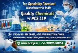 Top Speciality Chemical Manufacturer in India, Bengaluru