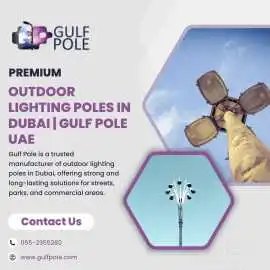 Premium Outdoor Lighting Poles in Dubai | Gulf Pol, $ 40