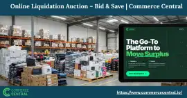 Online Liquidation Auction – Bid & Save | Commerce, $ 0