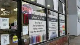 Eye-Catching Laundromat Window Decals in NYC, New Rochelle