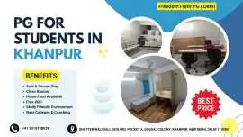 Budget PG in Khanpur for students with Food & WiFi, New Delhi