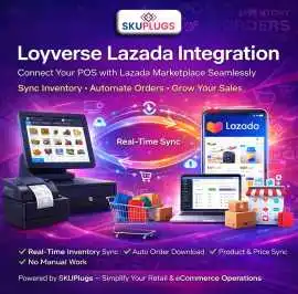 Loyverse Lazada Integration by SKUPlugs, New York