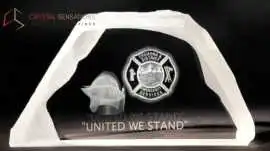 Premium Engraved Crystal Awards for Recognition, Buffalo