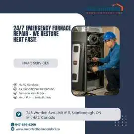 24/7 Emergency Furnace Repair - We Restore Heat Fa, Toronto