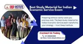 Best Study Material for Indian Economic Services, New Delhi