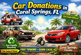 Donate Your Car in Coral Springs Today, Fort Lauderdale