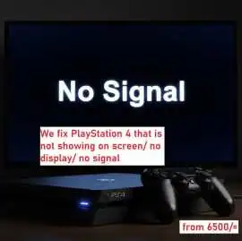 PlayStation 4  that is not showing on screen , Nairobi