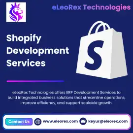 Best Shopify Development Services | eLeoRex Techno, San Francisco