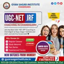  UGC NET Coaching in Chandigarh |  Gyan Sagar Inst, Chandigarh