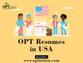 OPT Resumes in USA, Ahmedabad