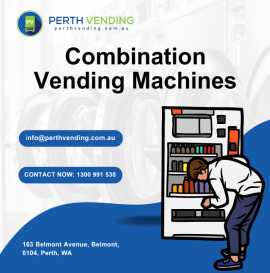 Ultimate Snack Station: The Combination Vending Ma, Perth