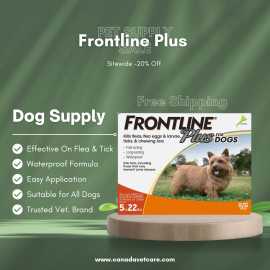 Canadvetcare : 20% Off on Frontline Plus For Dogs , New York