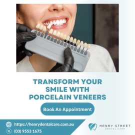 Get Professional Care With Porcelain Veneers in Me, Melbourne
