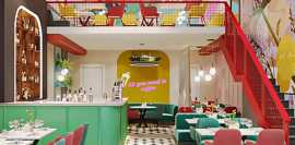Restaurant Cafe Interior Design in NCR, Noida