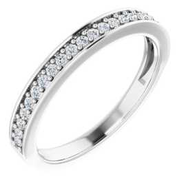 White Gold 1/5ctw Diamond Anniversary Band, ps 995