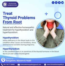 Thyroid Homeopathy Treatments in Bangalore, Bengaluru