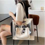 Transparent Tote Bags with Zipper In USA, Rp 2,781