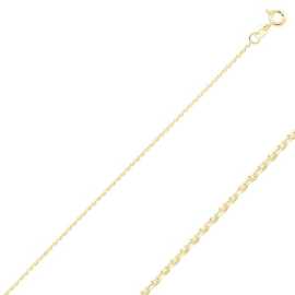 Shop Stunning Diamond Cut Silver Necklace , $ 19