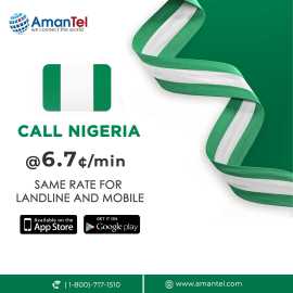 Cheap international calls to Nigeria from US, Iselin