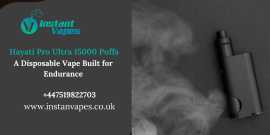 Hayati Pro Ultra 15000 Puffs: Vape for Weeks, Not , £ 14