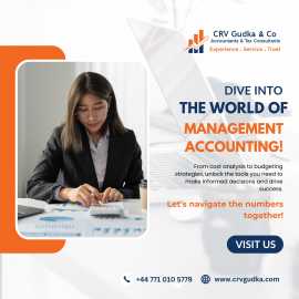 Master Management Accounting with CRV GUDKA in UK, London