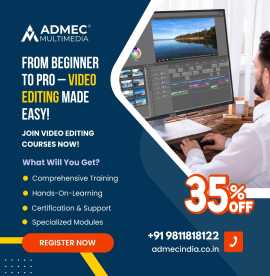Join Video Editing Course & become a Video Edi, Delhi