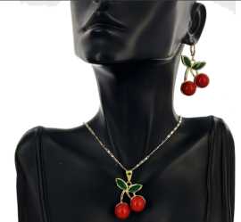 Cherry Necklace Set , Los Angeles