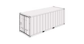 20ft reefer shipping container for sale, São Paulo