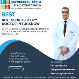 Dr. Divyanshu Dutt - Best Sports Injury Doctor, Lucknow