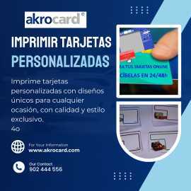Imprimir Tarjetas Personalizadas, Goian