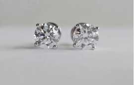 Buy Diamond Stud Earrings Online – Timeless Elegan, $ 600