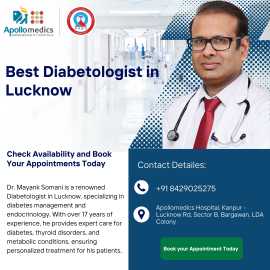 Best Diabetologist in Lucknow – Dr. Mayank Somani, Lucknow