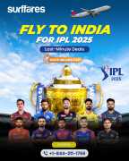 LAST-MINUTE FLIGHTS FOR IPL 2025! - Surffares, Toronto