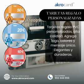 Tarjetas Regalo Personalizadas, Goian
