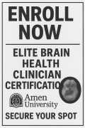 Enroll Now in the Elite Brain Health Clinician, Costa Mesa