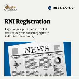 RNI Registration for Print Media Startups, Noida