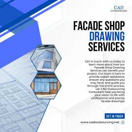 Facade Shop Drawing Services in New York, USA, New York